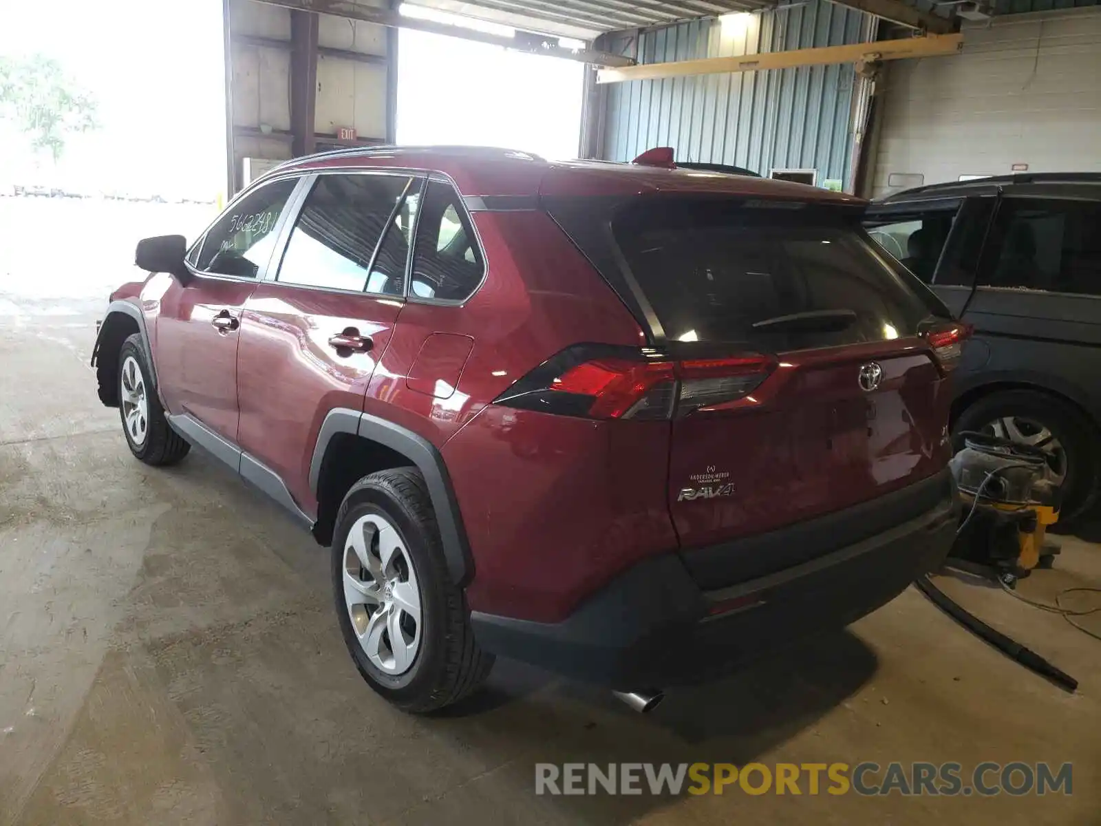 3 Photograph of a damaged car JTMG1RFV6KD021188 TOYOTA RAV4 2019