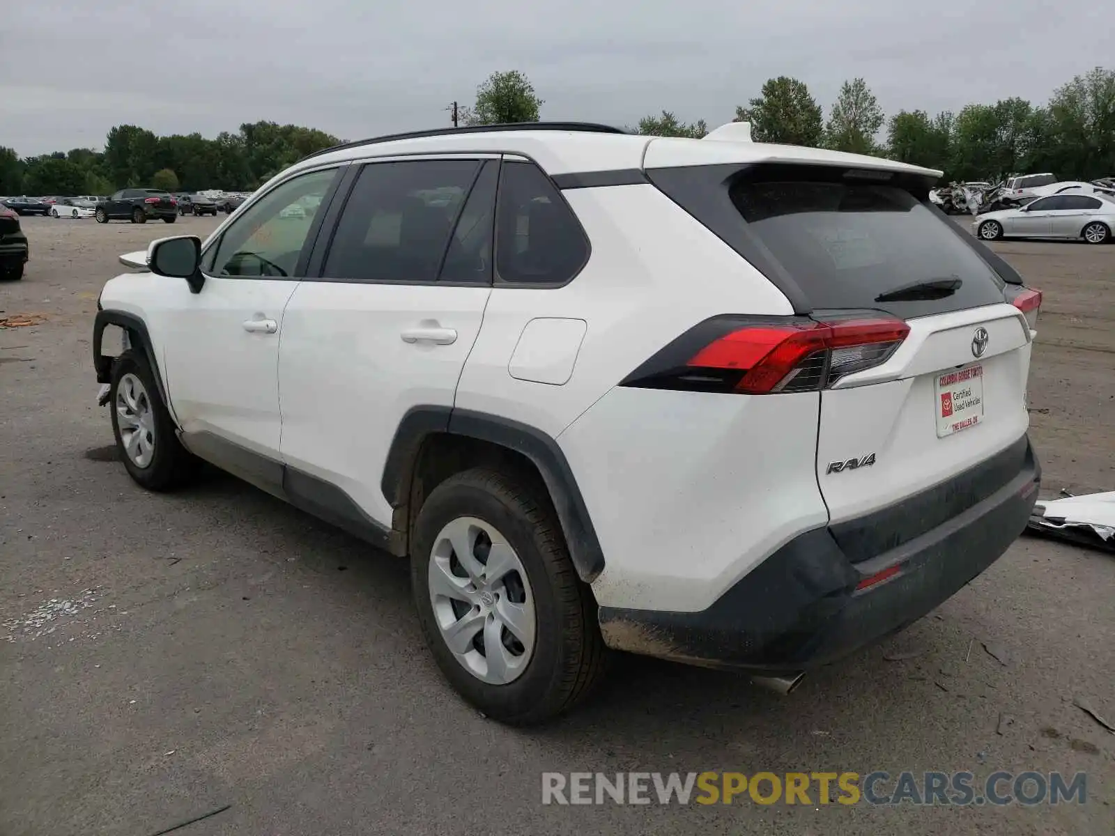 3 Photograph of a damaged car JTMG1RFV6KD033888 TOYOTA RAV4 2019