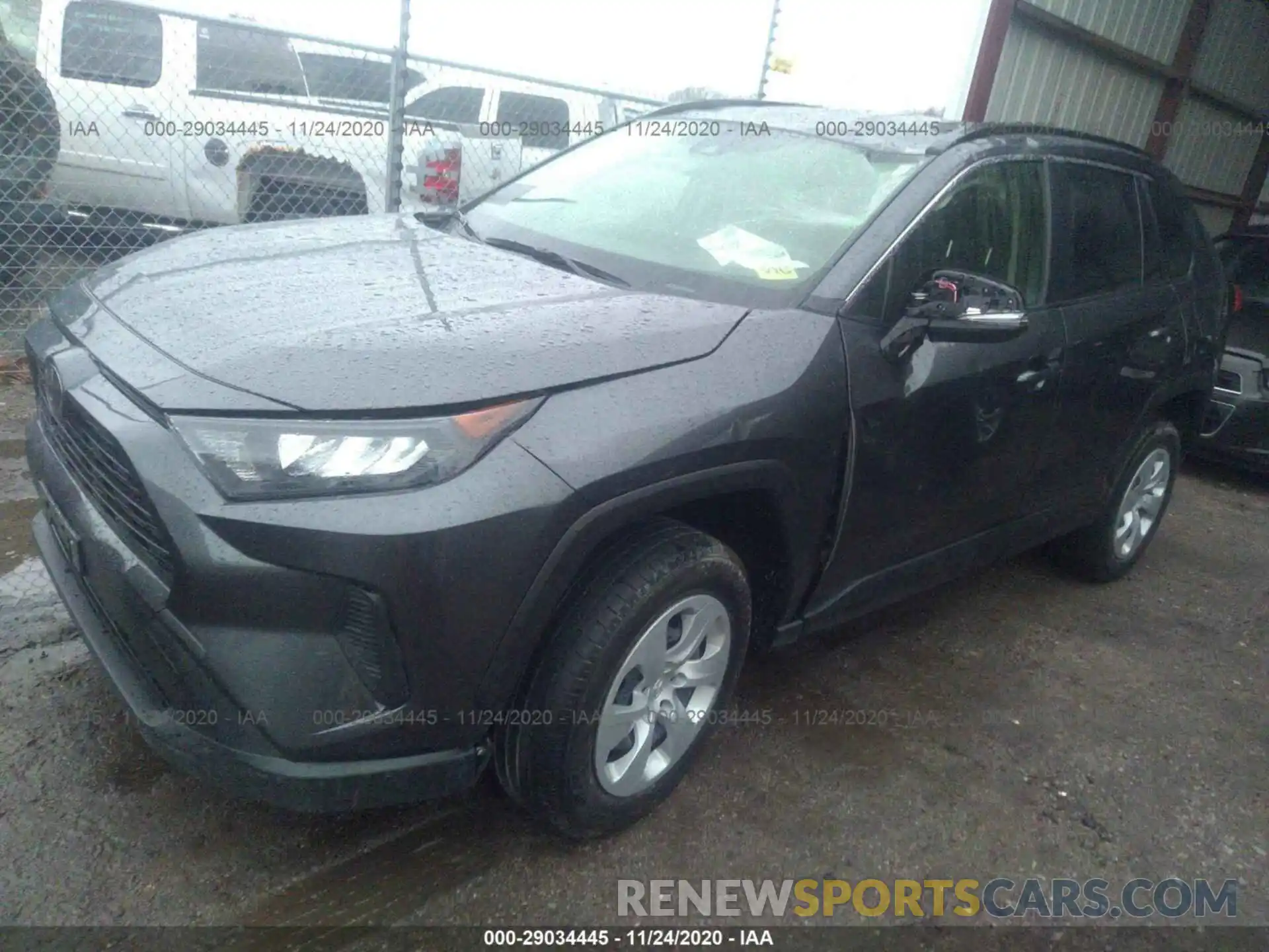 2 Photograph of a damaged car JTMG1RFV6KJ011990 TOYOTA RAV4 2019