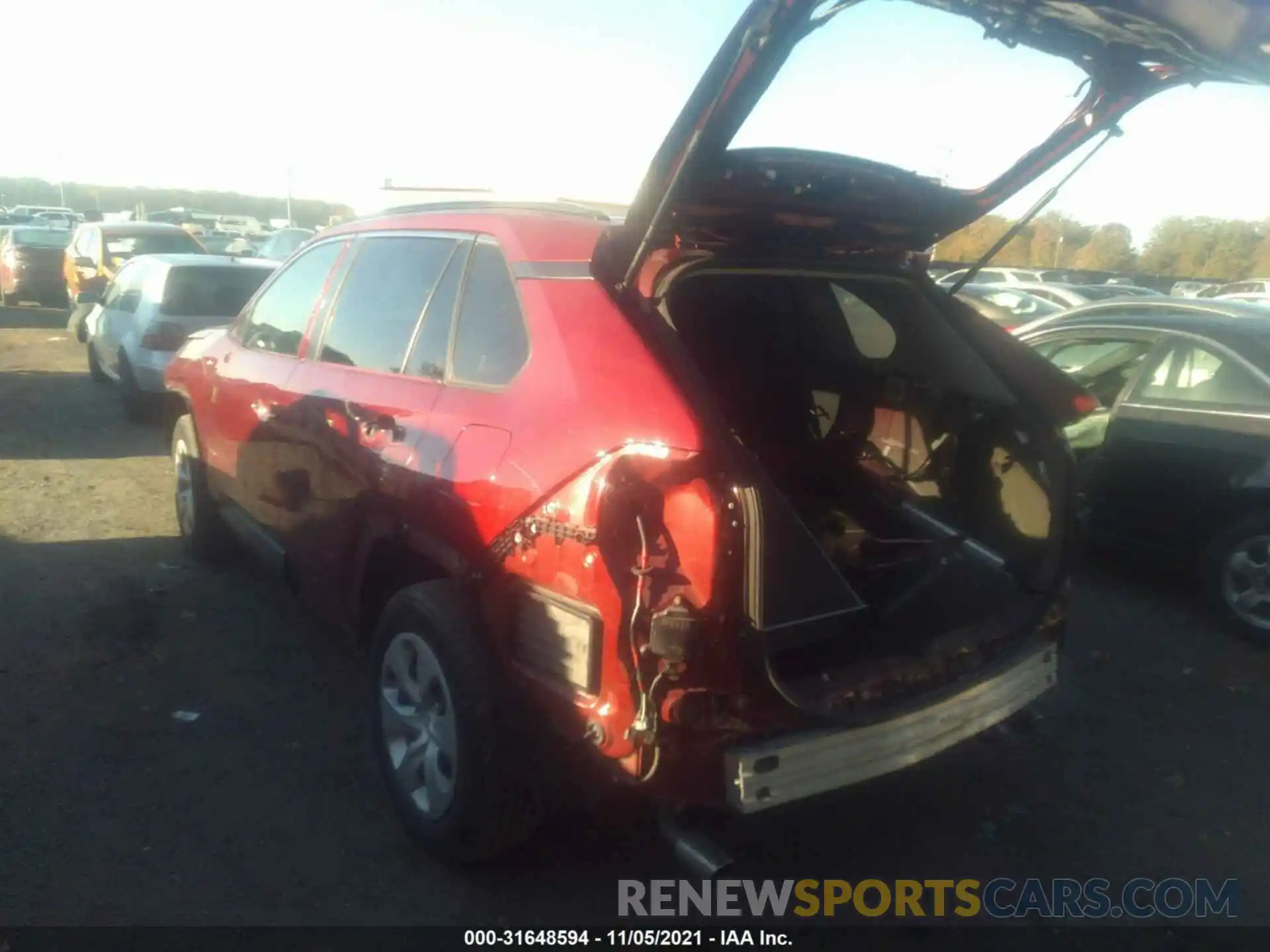 3 Photograph of a damaged car JTMG1RFV6KJ013013 TOYOTA RAV4 2019