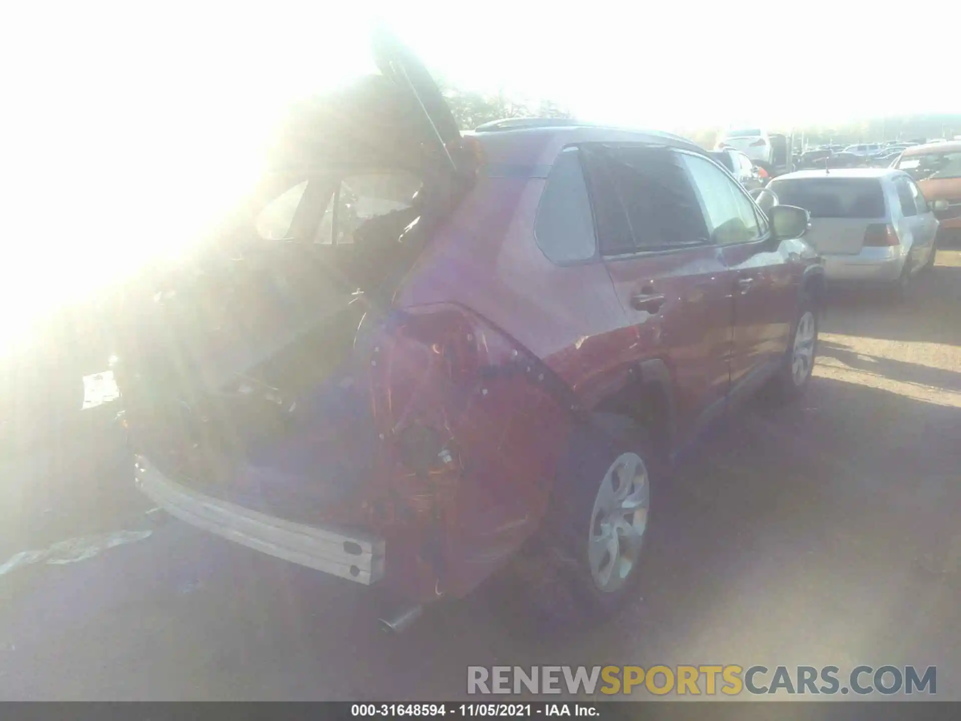 4 Photograph of a damaged car JTMG1RFV6KJ013013 TOYOTA RAV4 2019