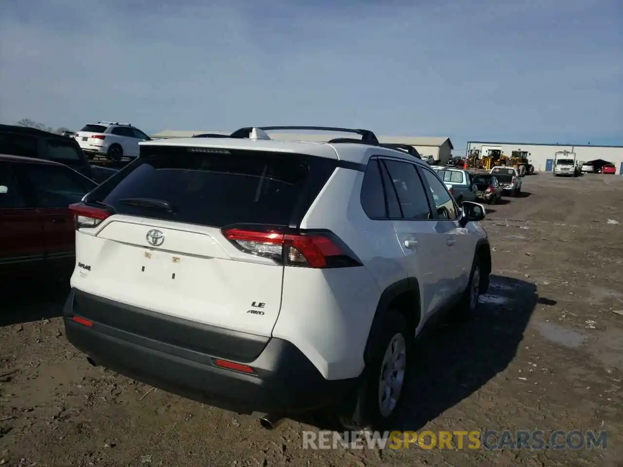 4 Photograph of a damaged car JTMG1RFV6KJ019183 TOYOTA RAV4 2019