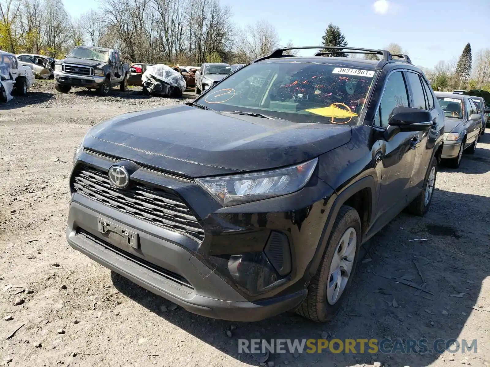 2 Photograph of a damaged car JTMG1RFV6KJ024836 TOYOTA RAV4 2019