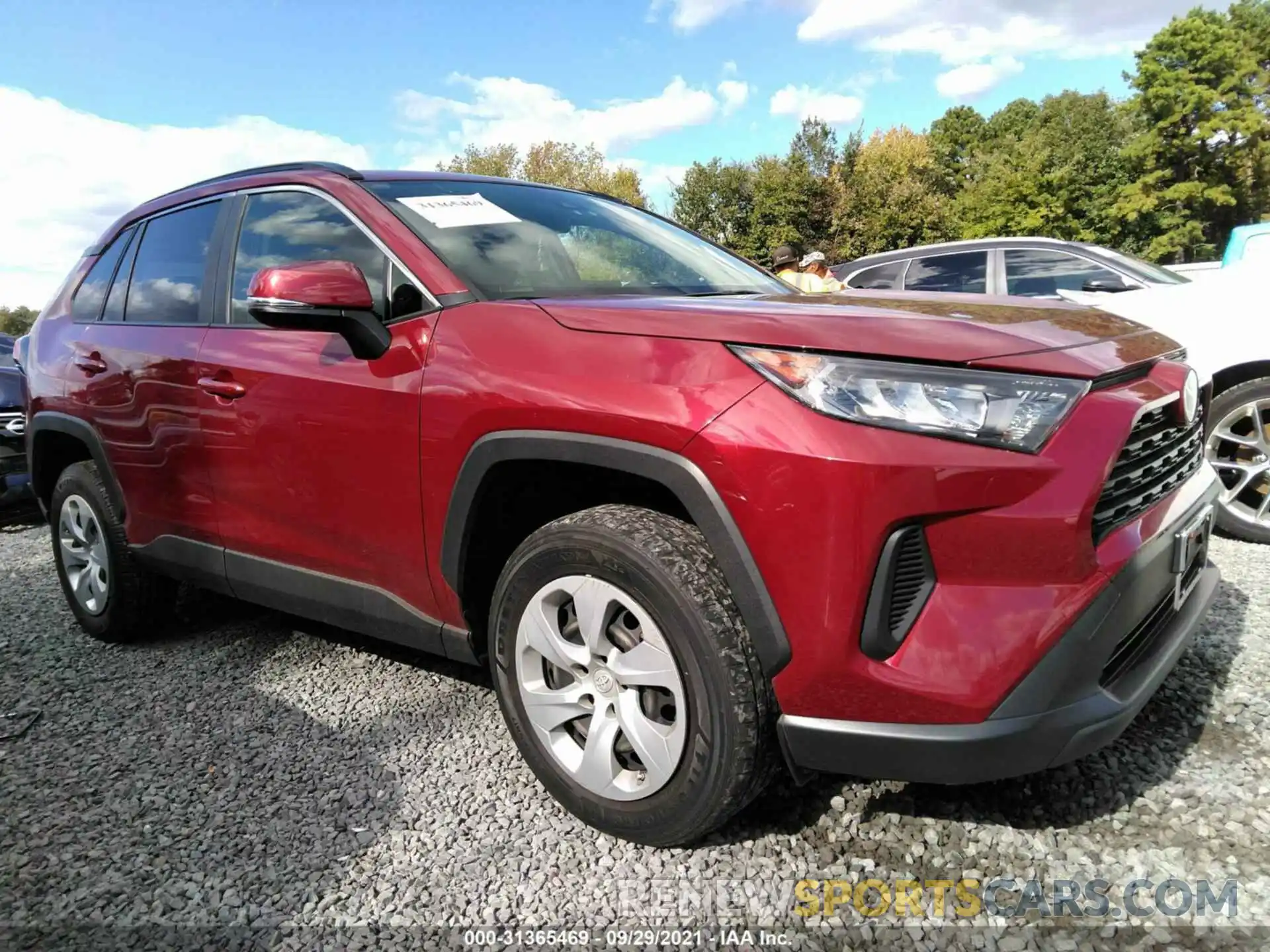 1 Фотография поврежденного автомобиля JTMG1RFV7KD009485 TOYOTA RAV4 2019