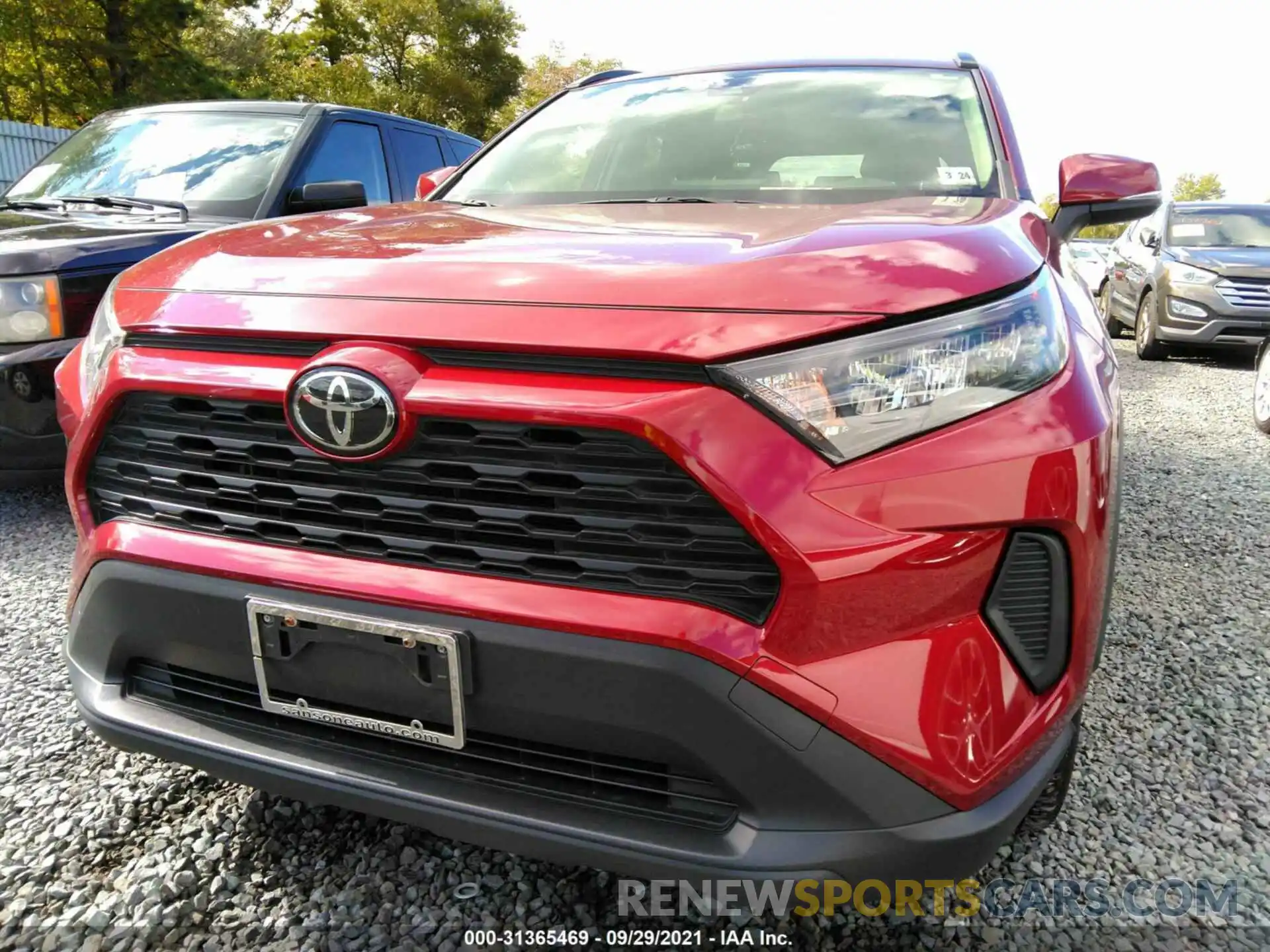 6 Фотография поврежденного автомобиля JTMG1RFV7KD009485 TOYOTA RAV4 2019