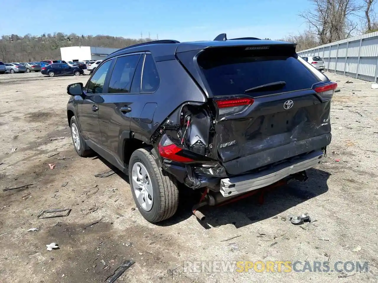 3 Photograph of a damaged car JTMG1RFV7KD013617 TOYOTA RAV4 2019