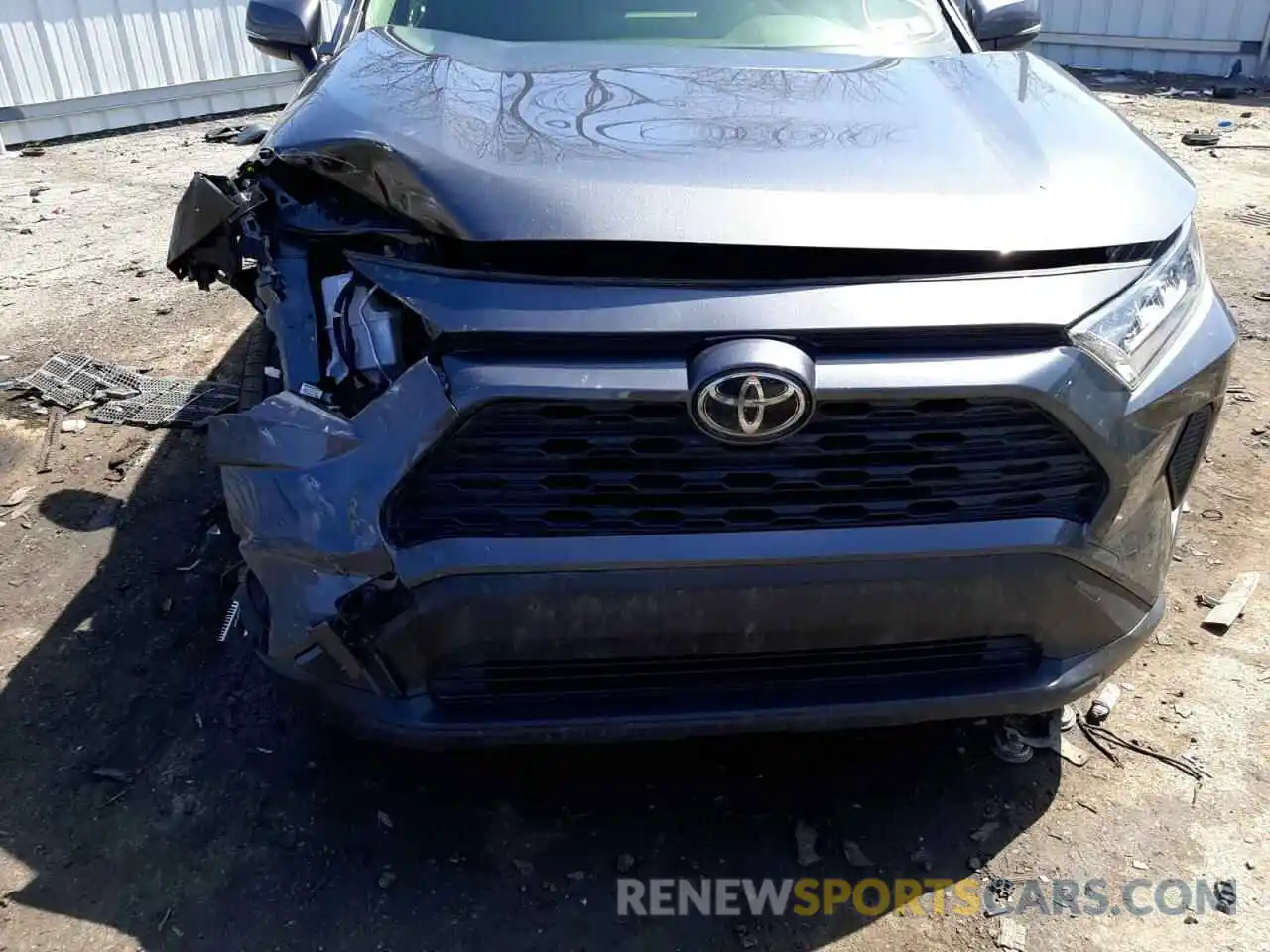 9 Photograph of a damaged car JTMG1RFV7KD013617 TOYOTA RAV4 2019