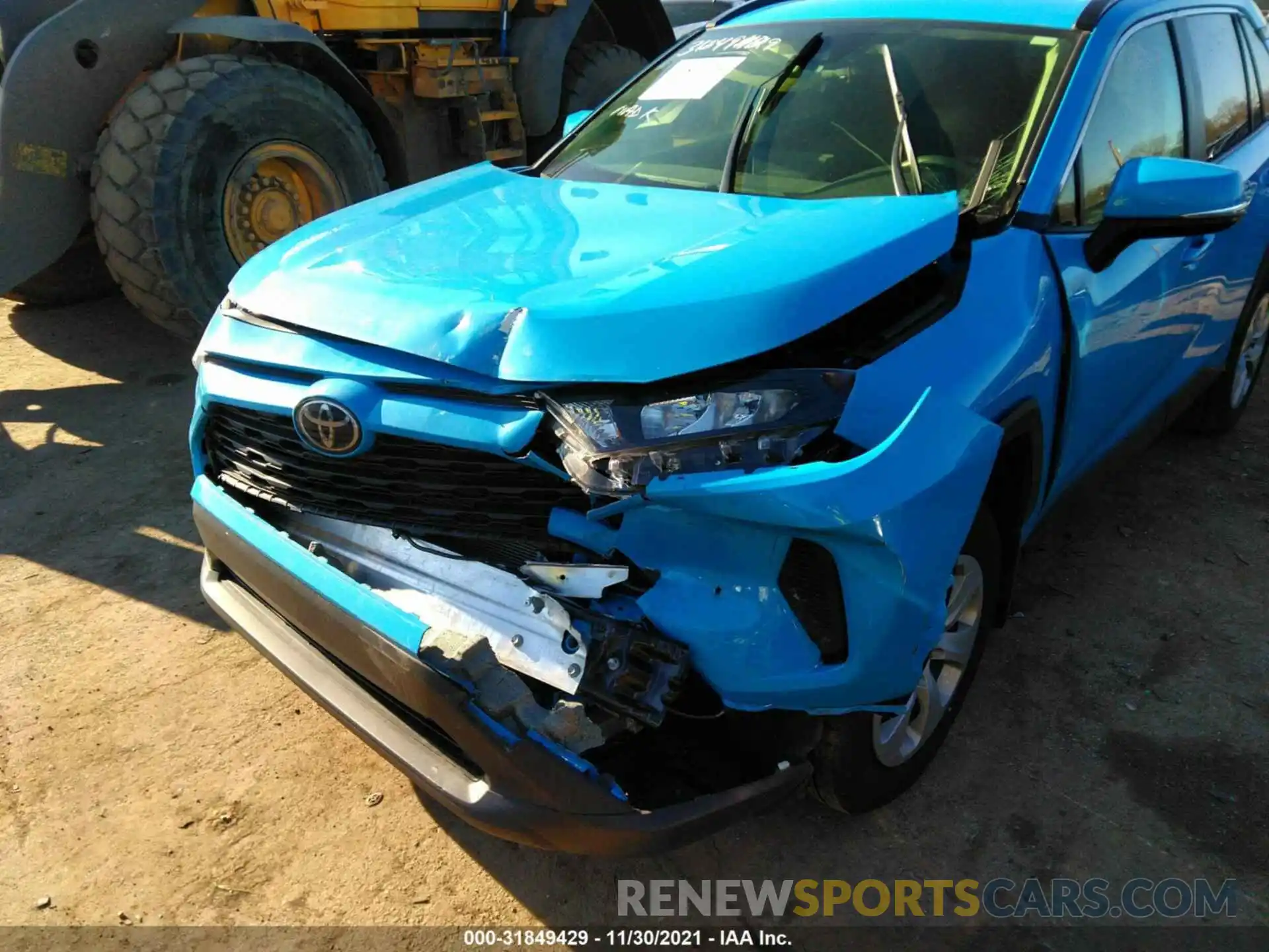 6 Photograph of a damaged car JTMG1RFV7KD040154 TOYOTA RAV4 2019