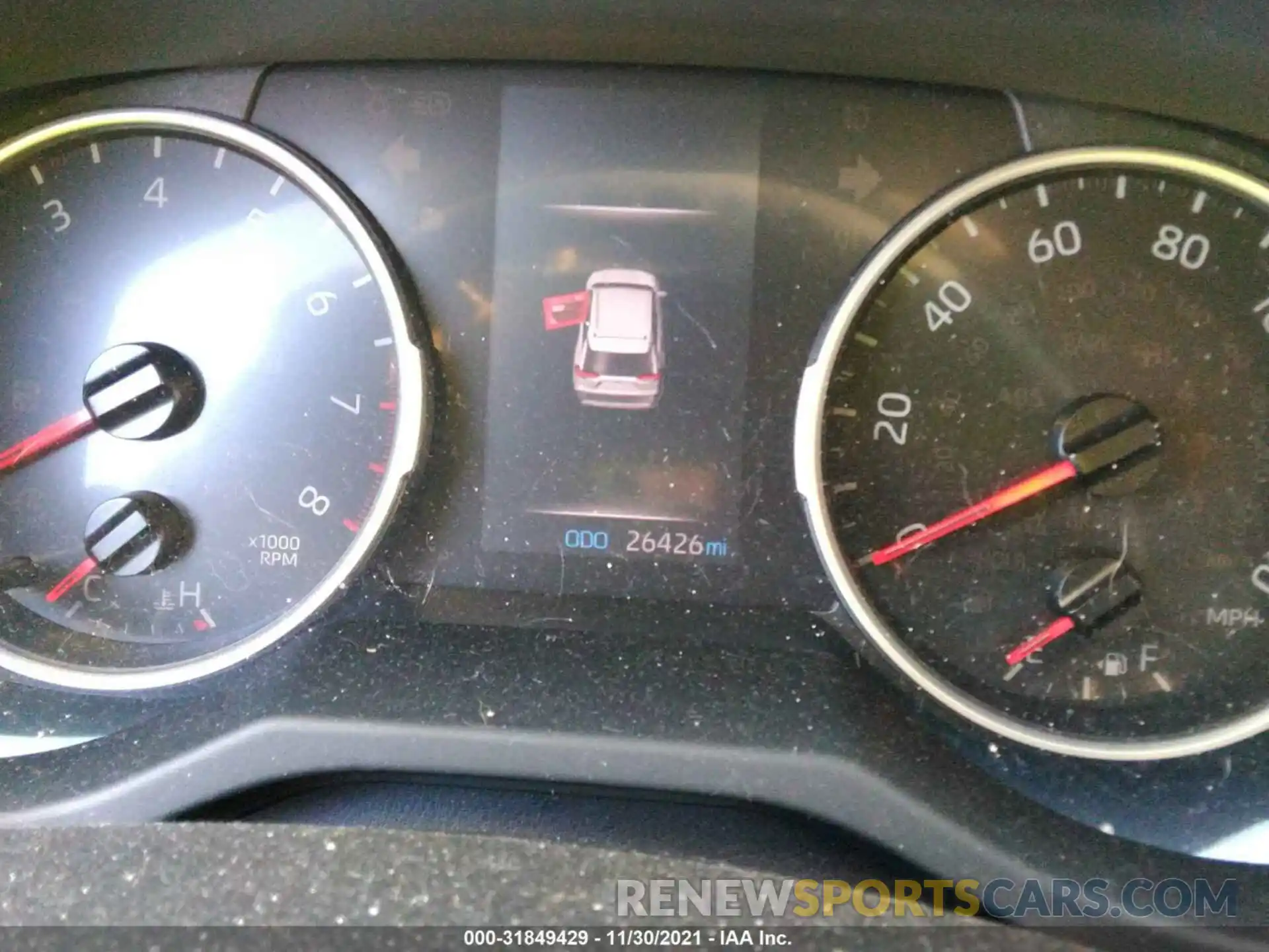 7 Photograph of a damaged car JTMG1RFV7KD040154 TOYOTA RAV4 2019