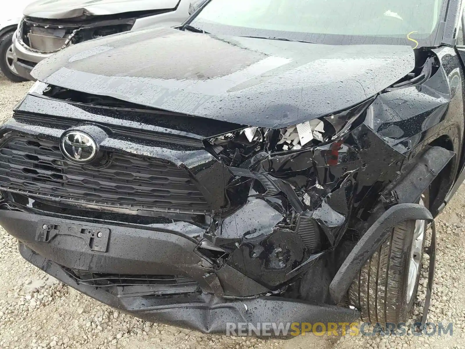 9 Photograph of a damaged car JTMG1RFV7KD041613 TOYOTA RAV4 2019