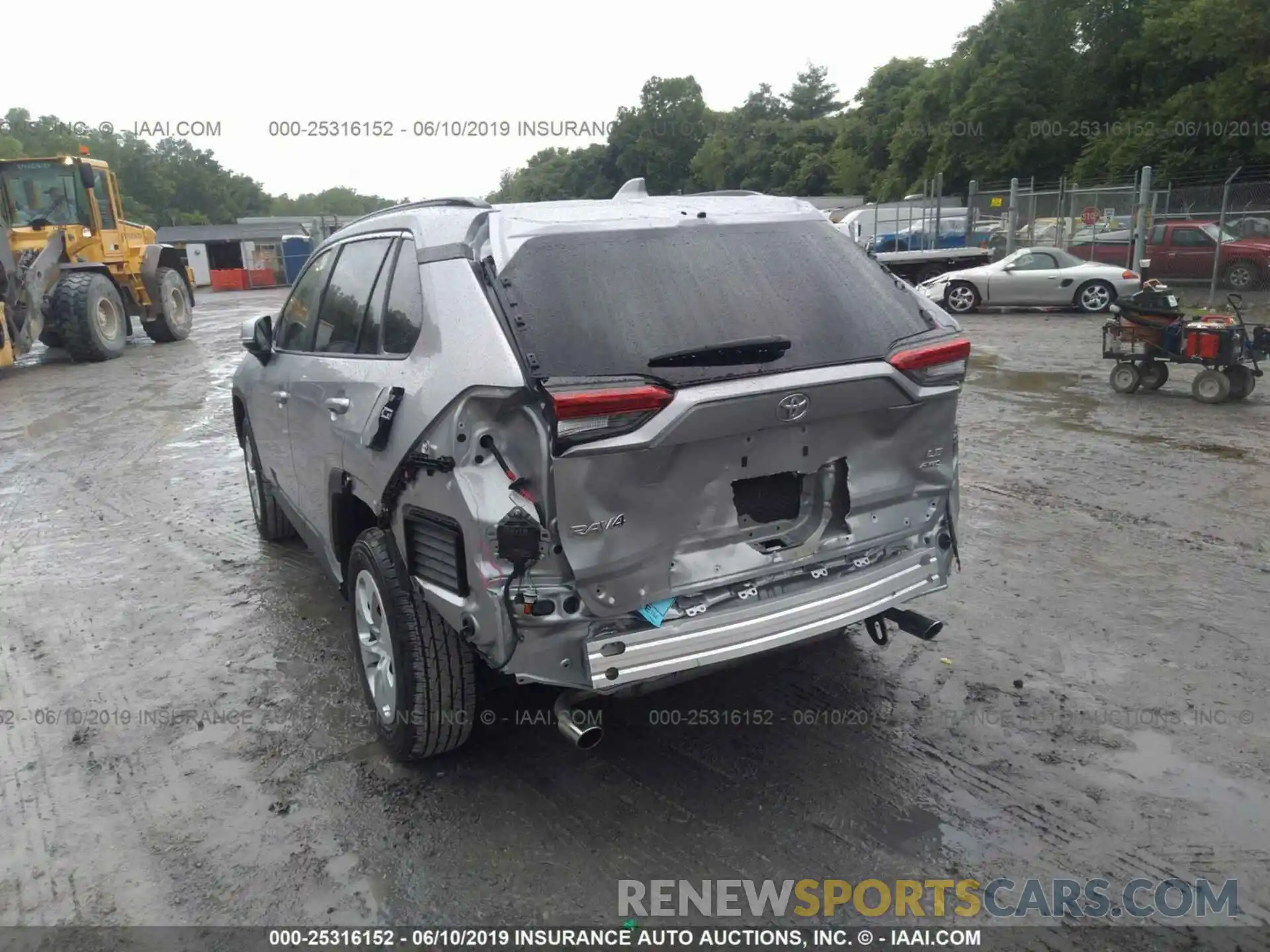 6 Photograph of a damaged car JTMG1RFV7KD503782 TOYOTA RAV4 2019