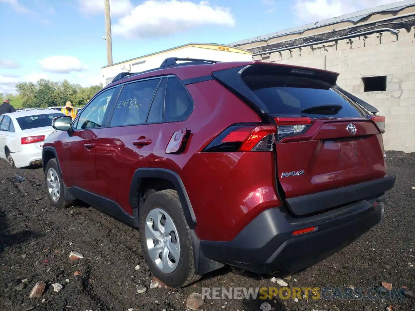 3 Photograph of a damaged car JTMG1RFV7KD509307 TOYOTA RAV4 2019