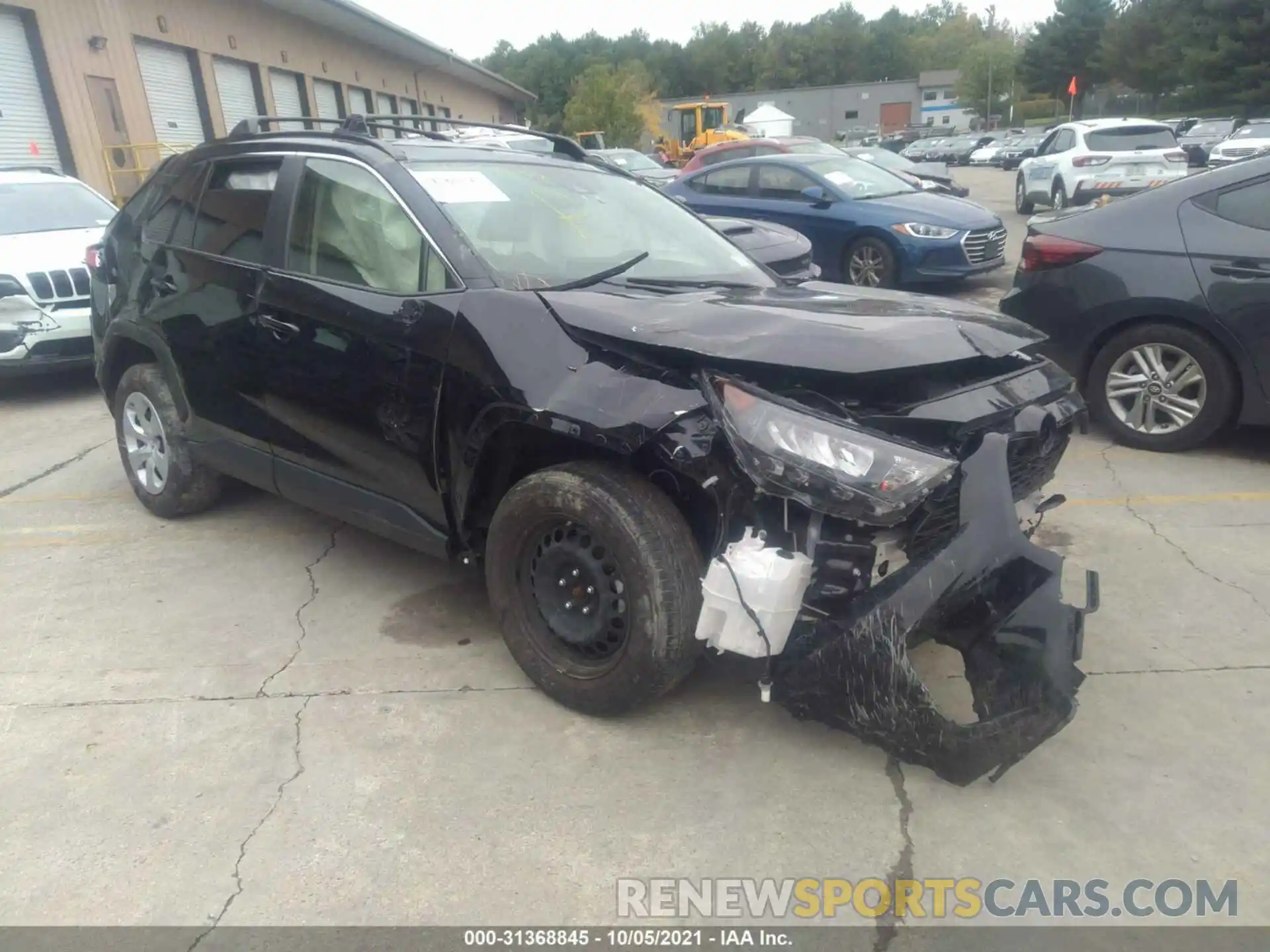 1 Photograph of a damaged car JTMG1RFV7KD515219 TOYOTA RAV4 2019