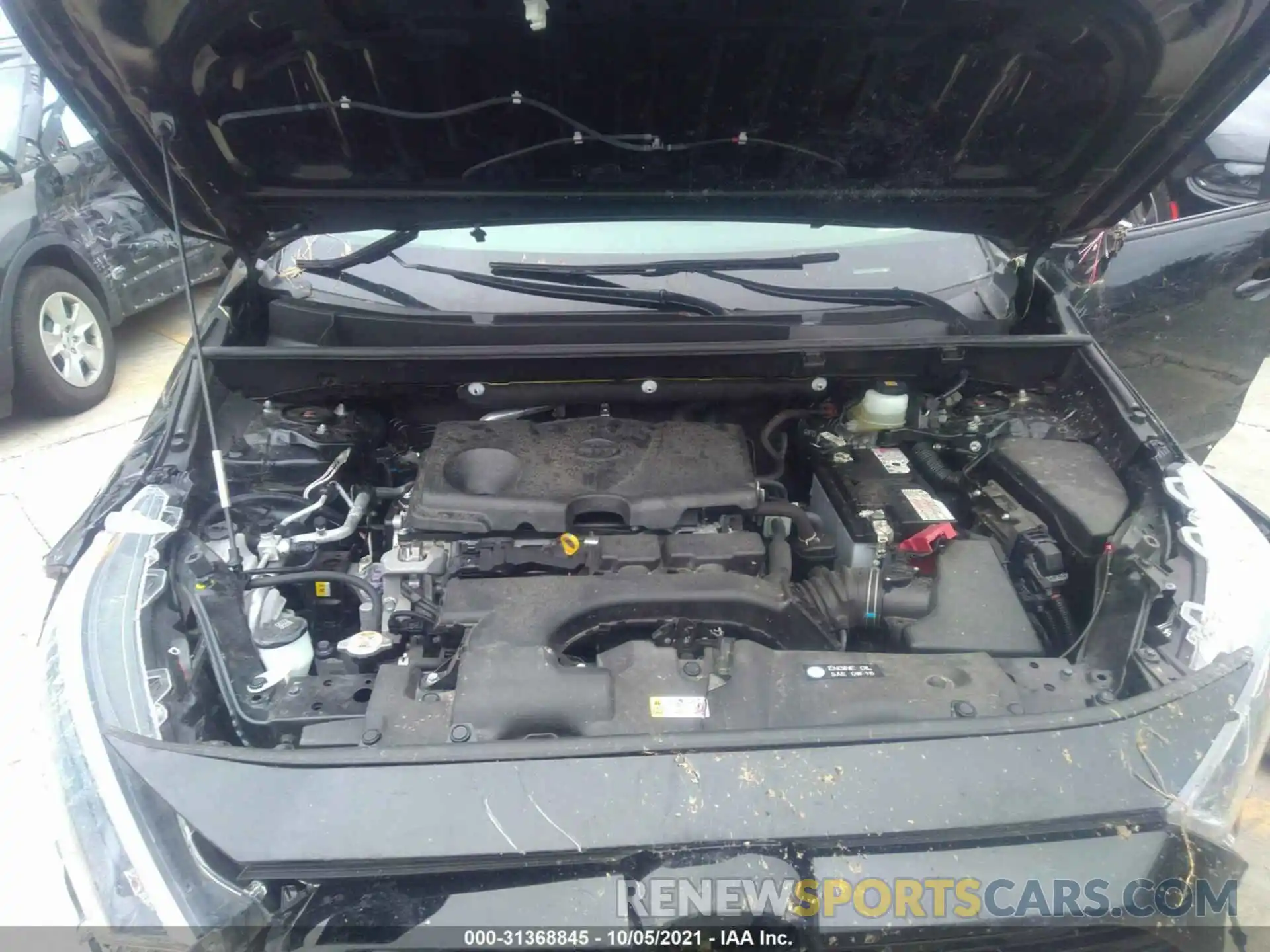 10 Фотография поврежденного автомобиля JTMG1RFV7KD515219 TOYOTA RAV4 2019