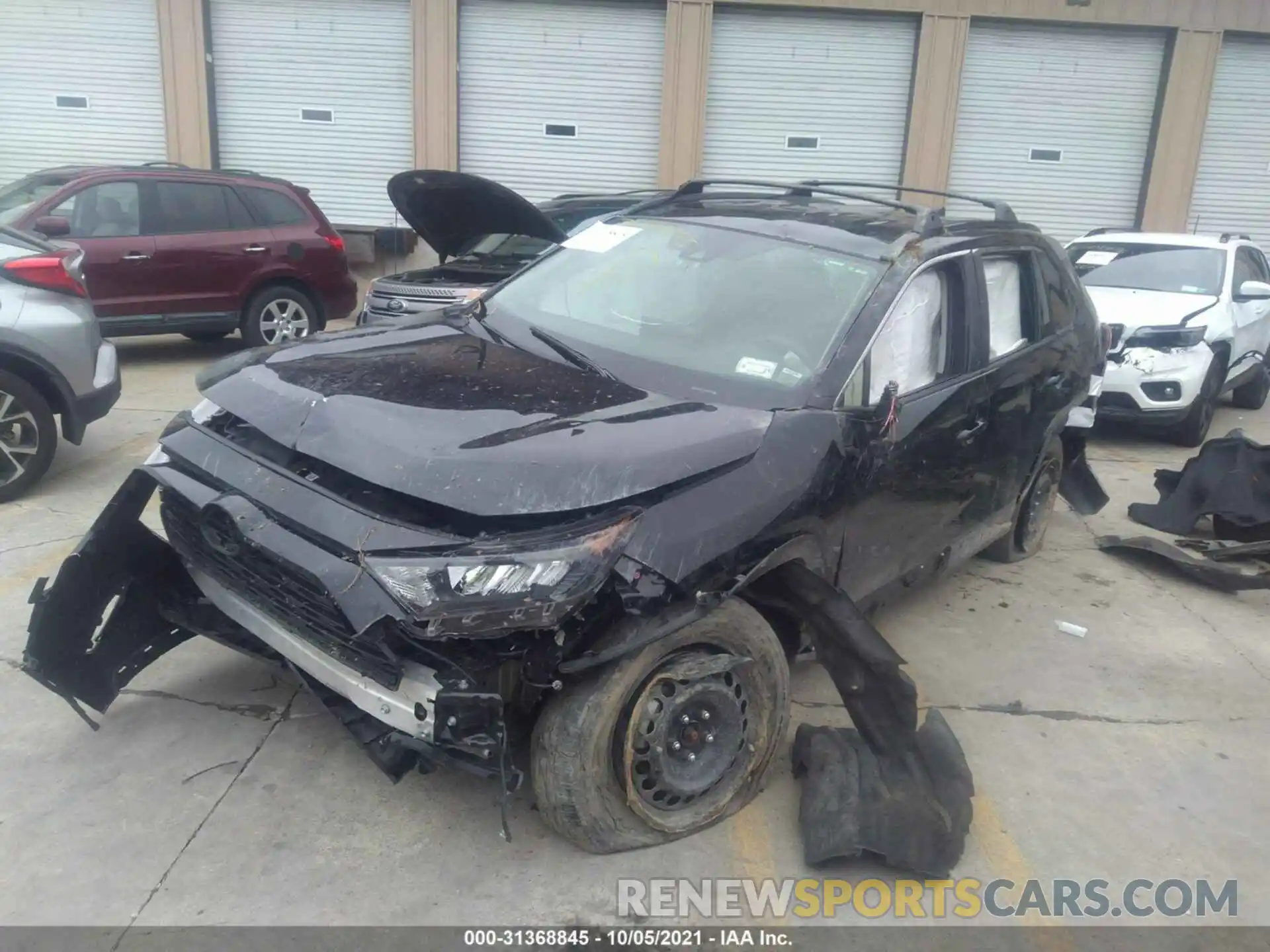 2 Photograph of a damaged car JTMG1RFV7KD515219 TOYOTA RAV4 2019