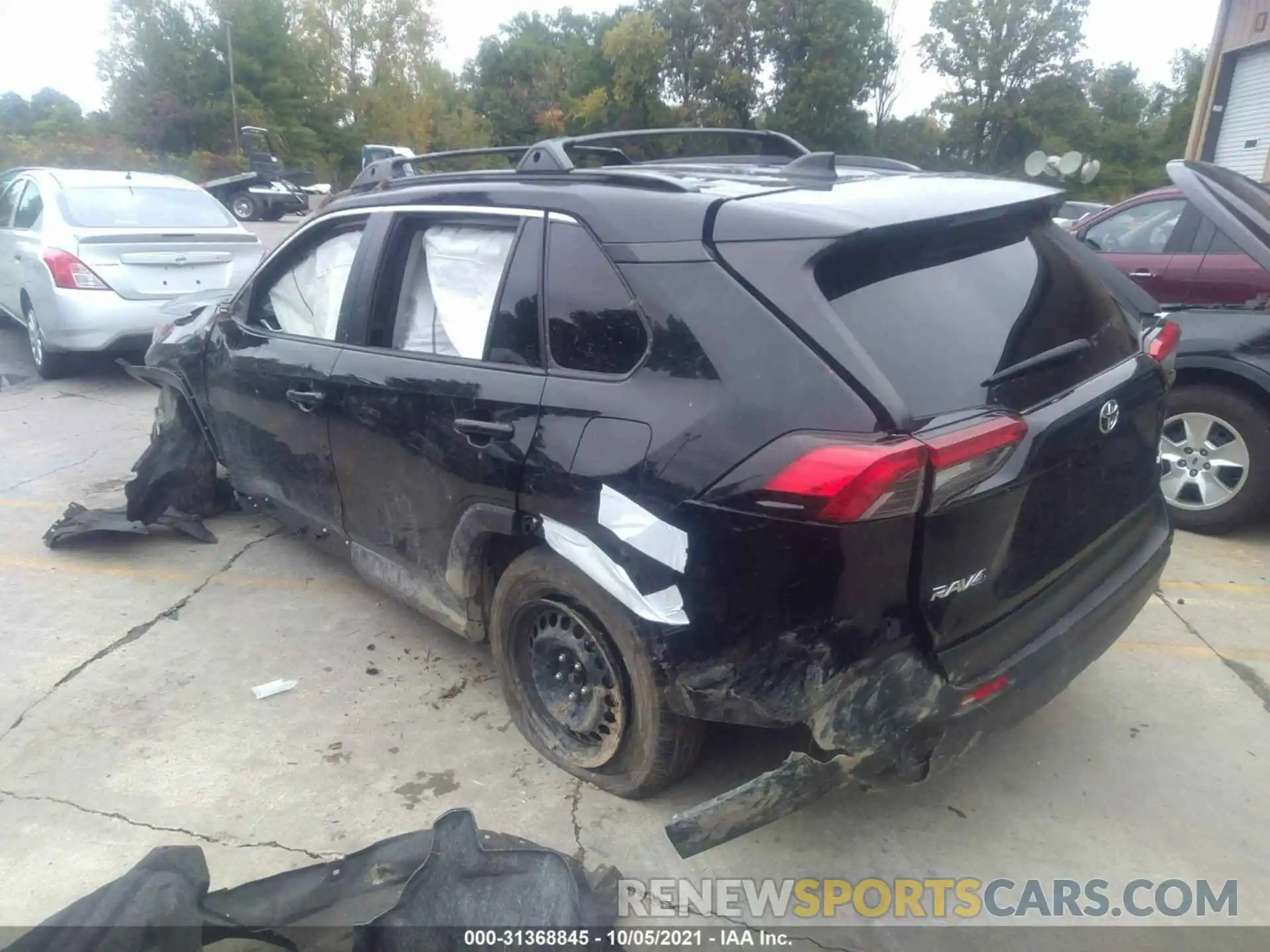 3 Фотография поврежденного автомобиля JTMG1RFV7KD515219 TOYOTA RAV4 2019