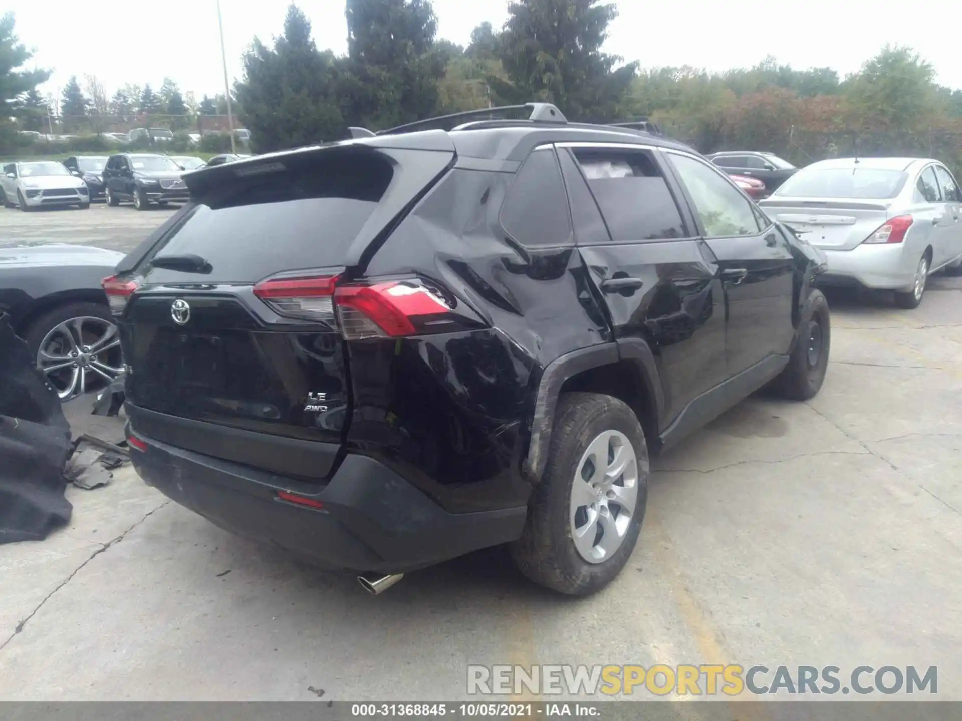 4 Фотография поврежденного автомобиля JTMG1RFV7KD515219 TOYOTA RAV4 2019