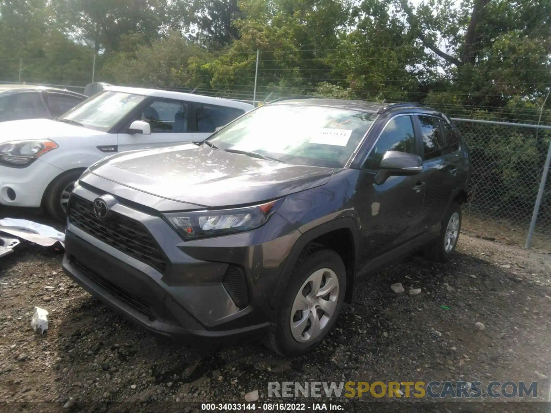 2 Photograph of a damaged car JTMG1RFV7KJ003977 TOYOTA RAV4 2019