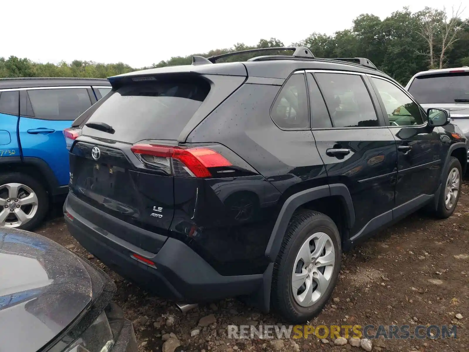 4 Фотография поврежденного автомобиля JTMG1RFV7KJ006877 TOYOTA RAV4 2019