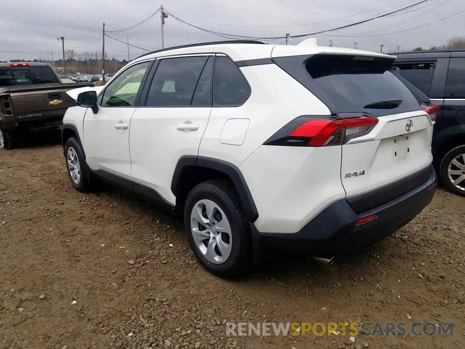 3 Фотография поврежденного автомобиля JTMG1RFV7KJ007222 TOYOTA RAV4 2019