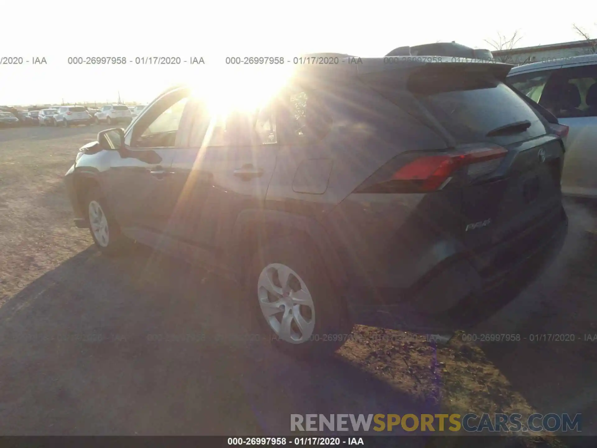 3 Photograph of a damaged car JTMG1RFV7KJ011576 TOYOTA RAV4 2019