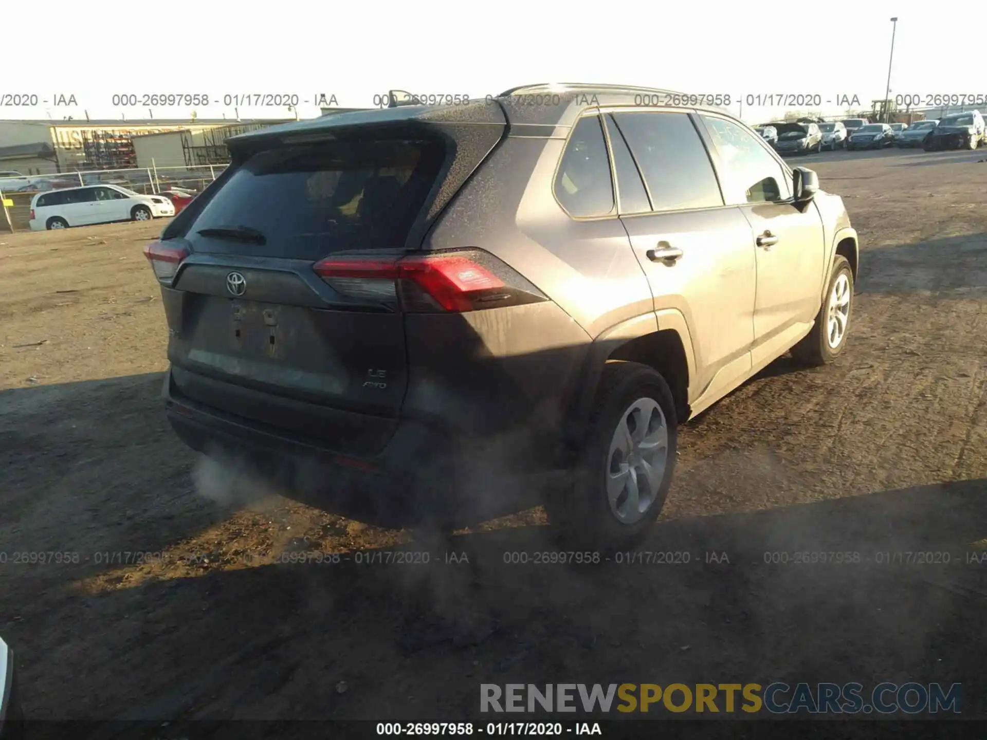 4 Photograph of a damaged car JTMG1RFV7KJ011576 TOYOTA RAV4 2019