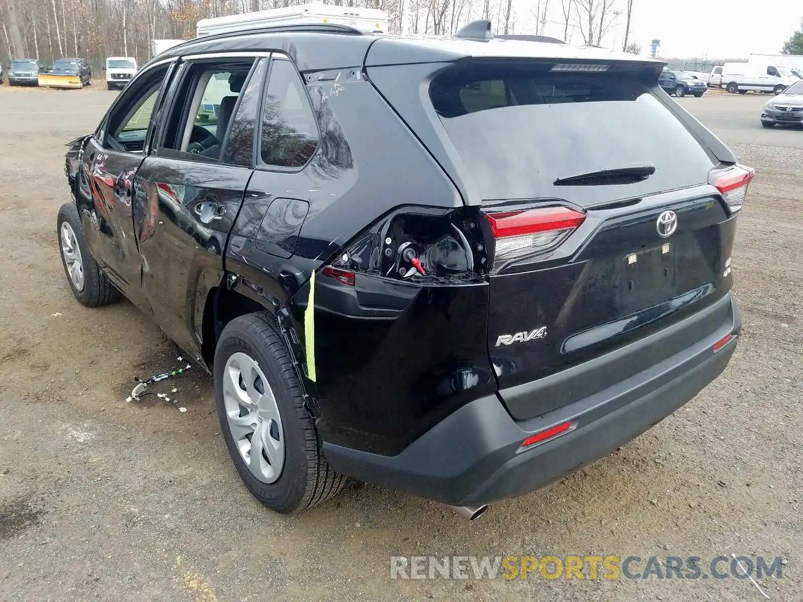 3 Photograph of a damaged car JTMG1RFV7KJ013439 TOYOTA RAV4 2019