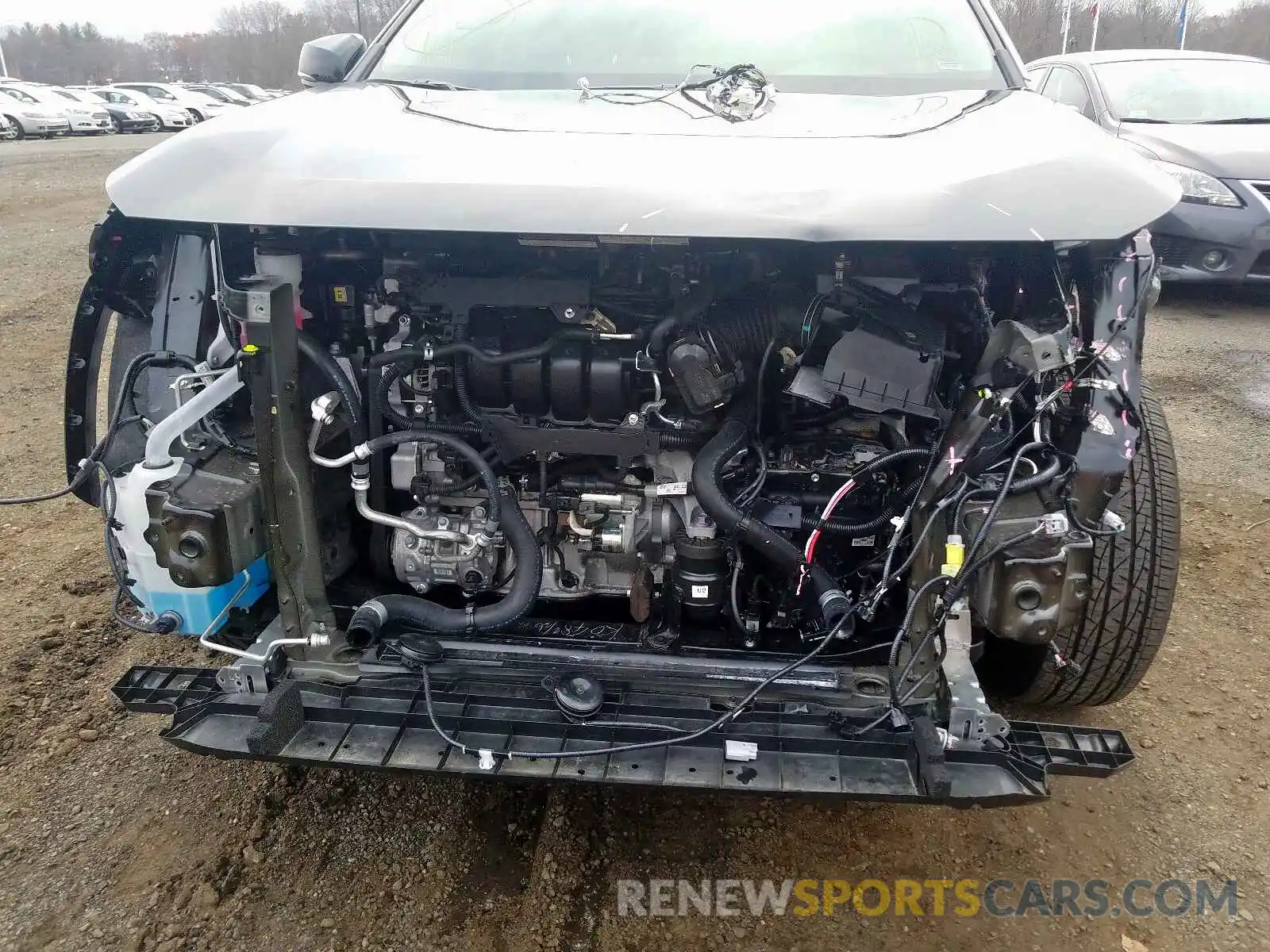 9 Photograph of a damaged car JTMG1RFV7KJ013439 TOYOTA RAV4 2019