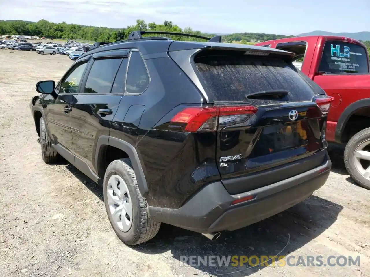 3 Фотография поврежденного автомобиля JTMG1RFV8KD003100 TOYOTA RAV4 2019