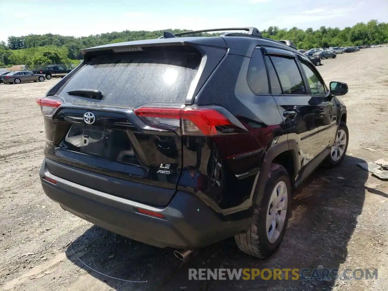 4 Photograph of a damaged car JTMG1RFV8KD003100 TOYOTA RAV4 2019