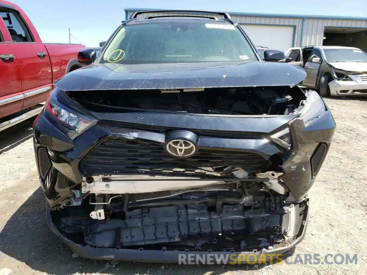 9 Photograph of a damaged car JTMG1RFV8KD003100 TOYOTA RAV4 2019