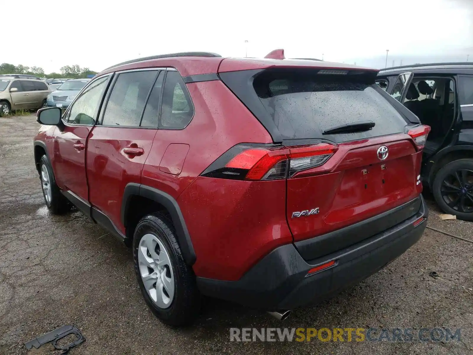 3 Photograph of a damaged car JTMG1RFV8KD008071 TOYOTA RAV4 2019