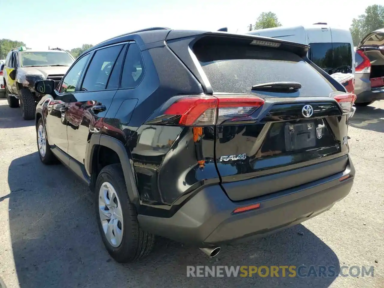 3 Photograph of a damaged car JTMG1RFV8KD030118 TOYOTA RAV4 2019