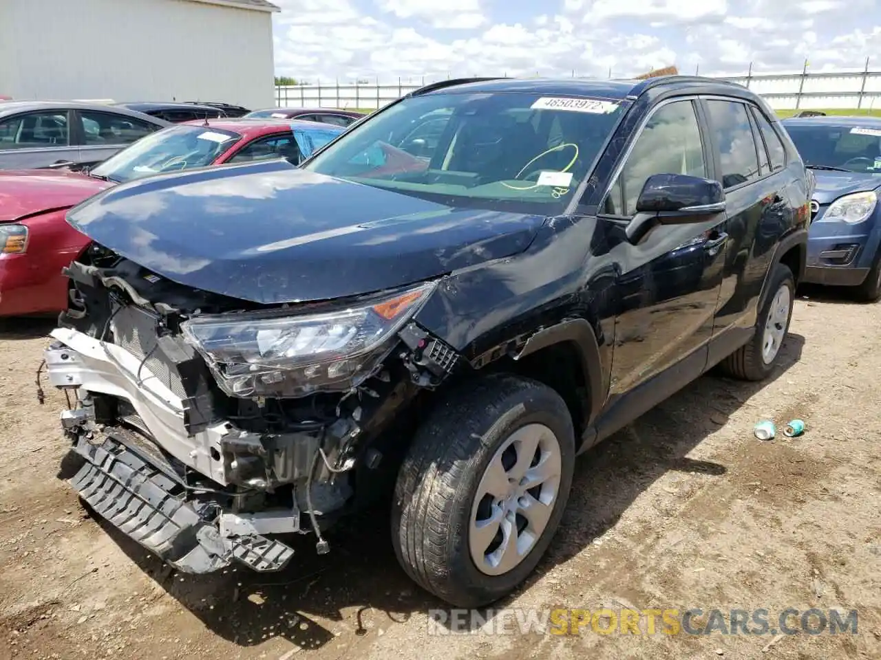 2 Фотография поврежденного автомобиля JTMG1RFV8KD034329 TOYOTA RAV4 2019