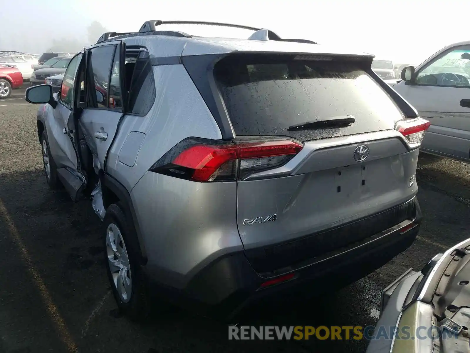 3 Photograph of a damaged car JTMG1RFV8KD037392 TOYOTA RAV4 2019