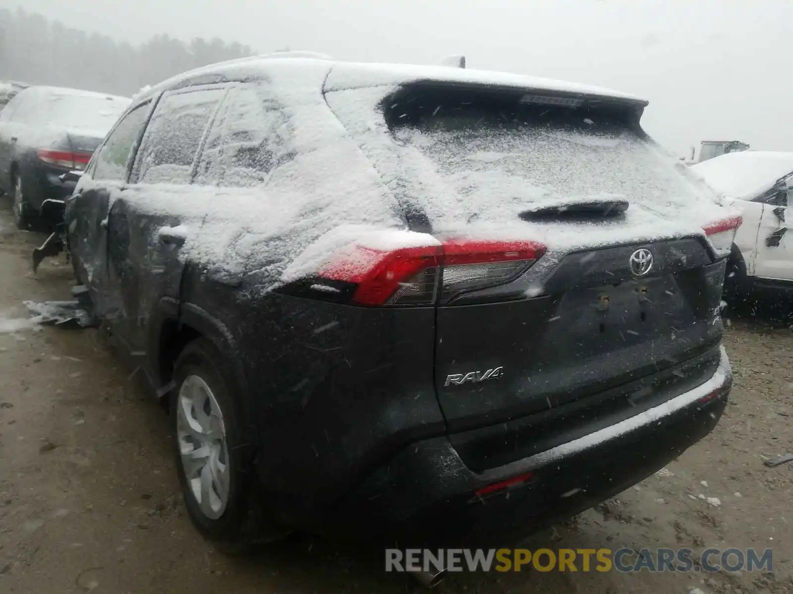 3 Photograph of a damaged car JTMG1RFV8KD037957 TOYOTA RAV4 2019