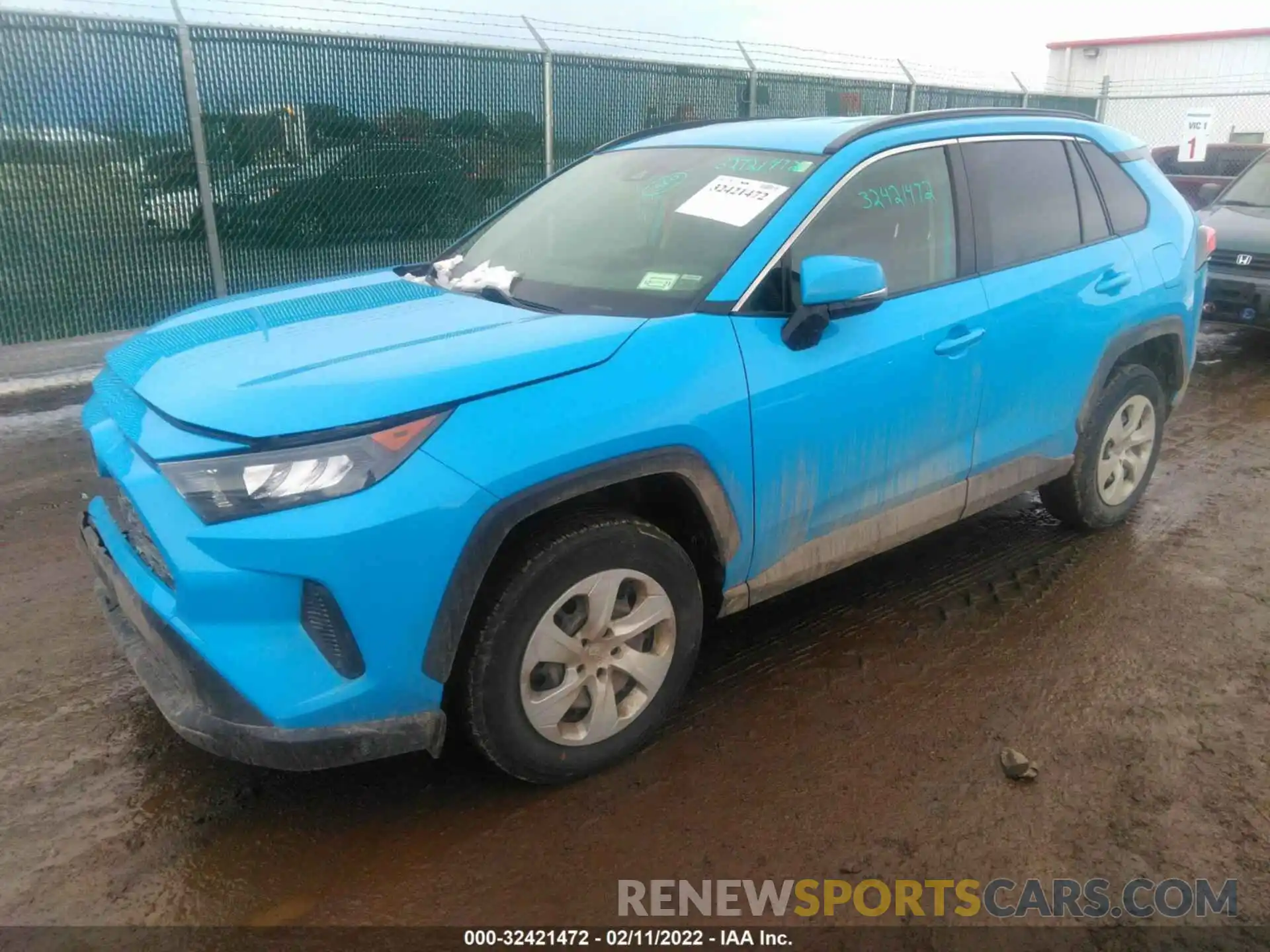 2 Photograph of a damaged car JTMG1RFV8KD042933 TOYOTA RAV4 2019