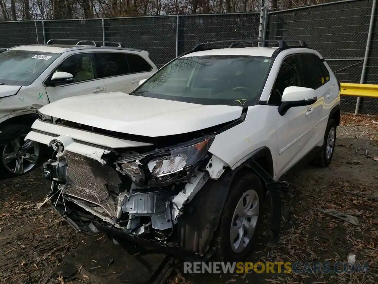 2 Photograph of a damaged car JTMG1RFV8KD044519 TOYOTA RAV4 2019