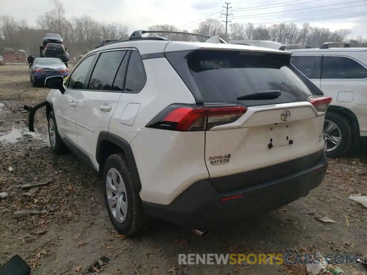 3 Photograph of a damaged car JTMG1RFV8KD044519 TOYOTA RAV4 2019