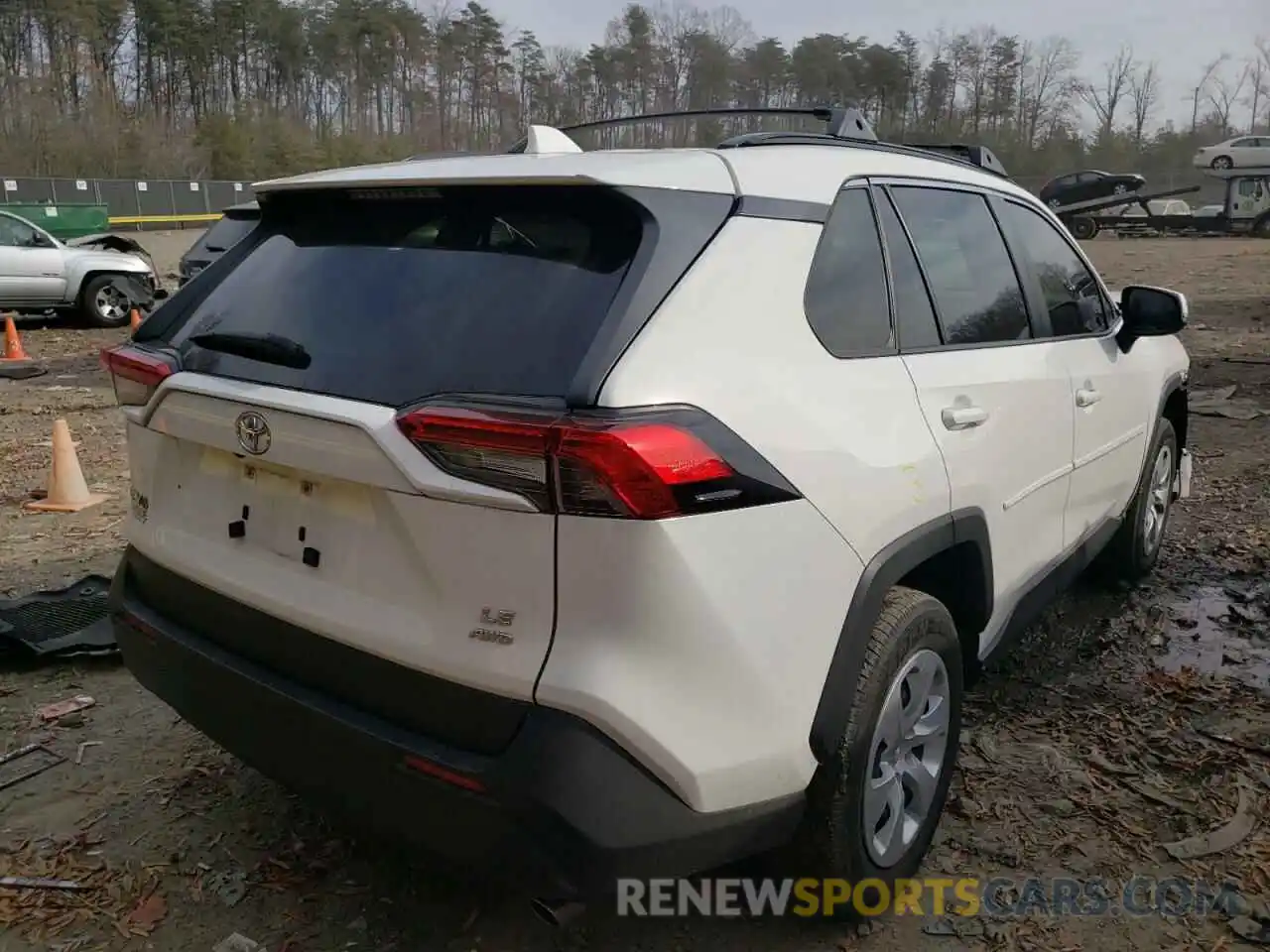 4 Photograph of a damaged car JTMG1RFV8KD044519 TOYOTA RAV4 2019