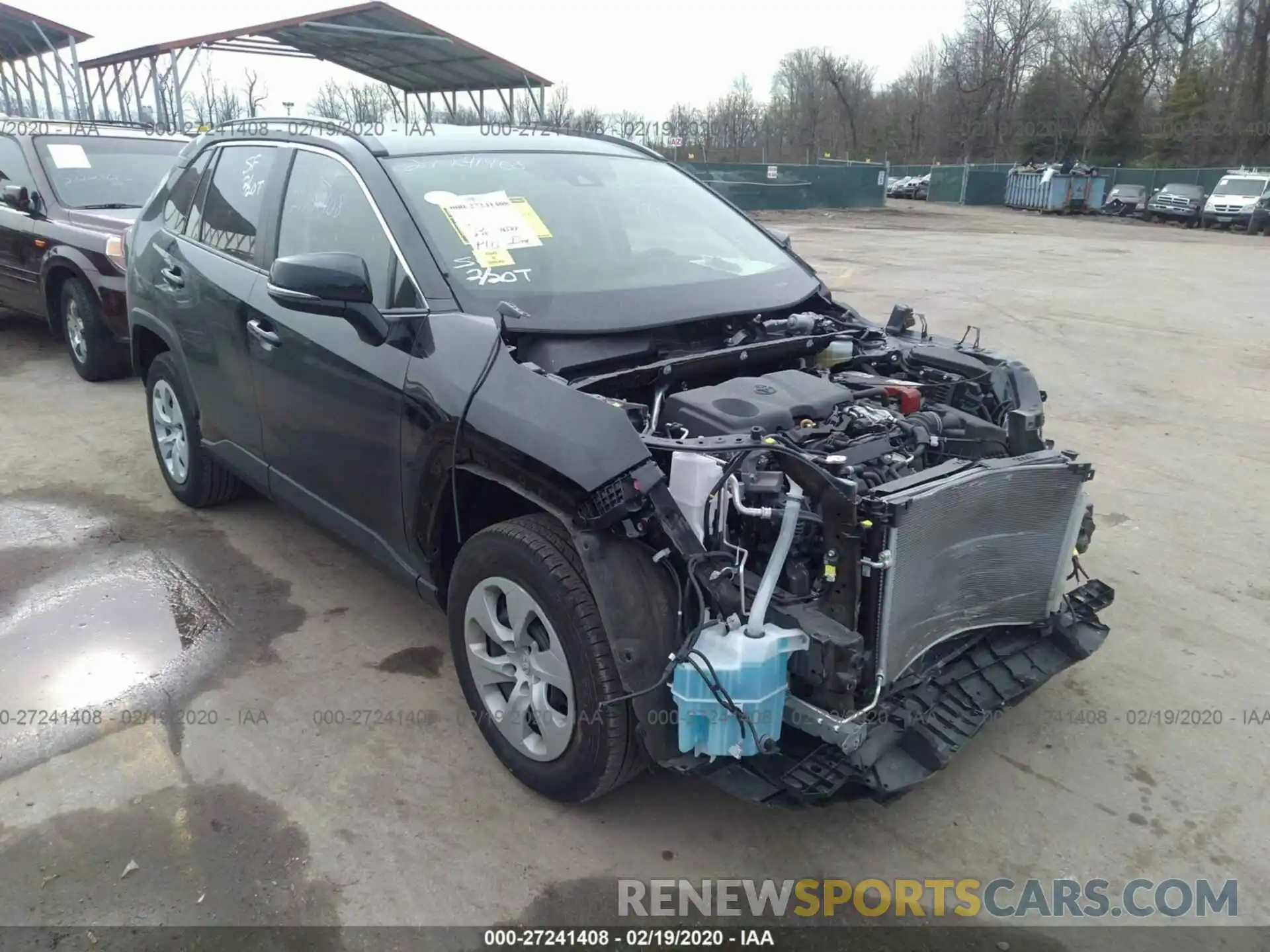 1 Photograph of a damaged car JTMG1RFV8KD044648 TOYOTA RAV4 2019