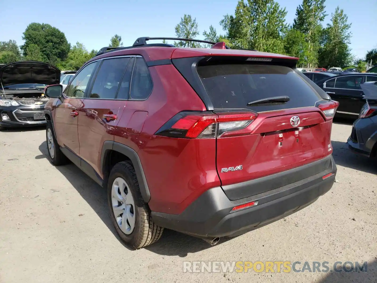 3 Photograph of a damaged car JTMG1RFV8KD508490 TOYOTA RAV4 2019