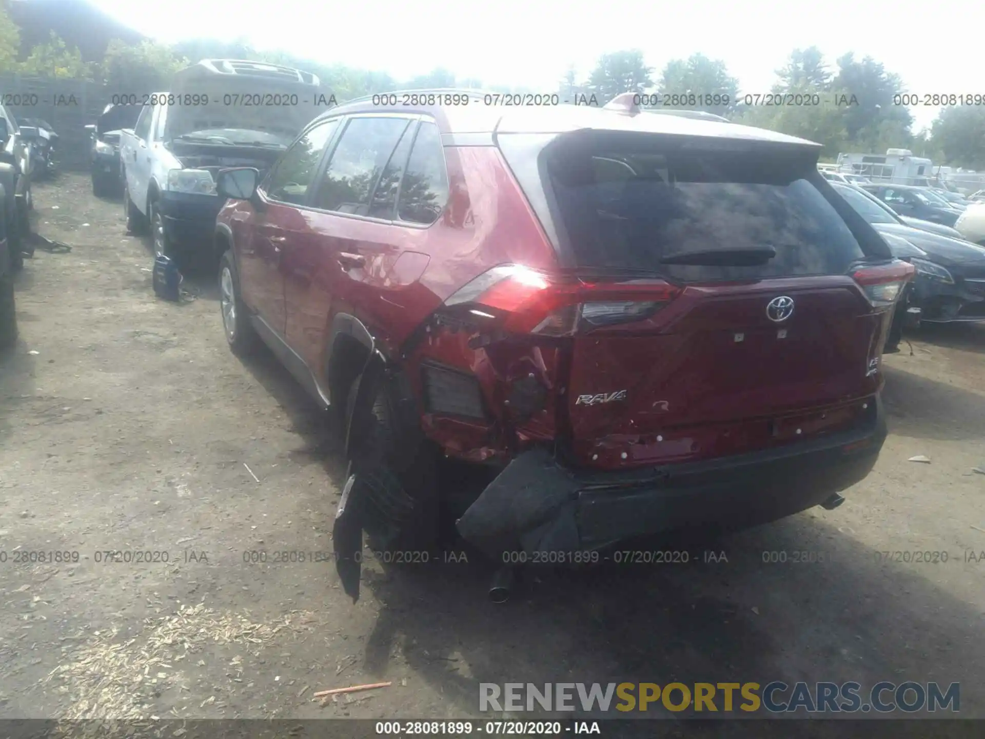 3 Photograph of a damaged car JTMG1RFV8KD521093 TOYOTA RAV4 2019