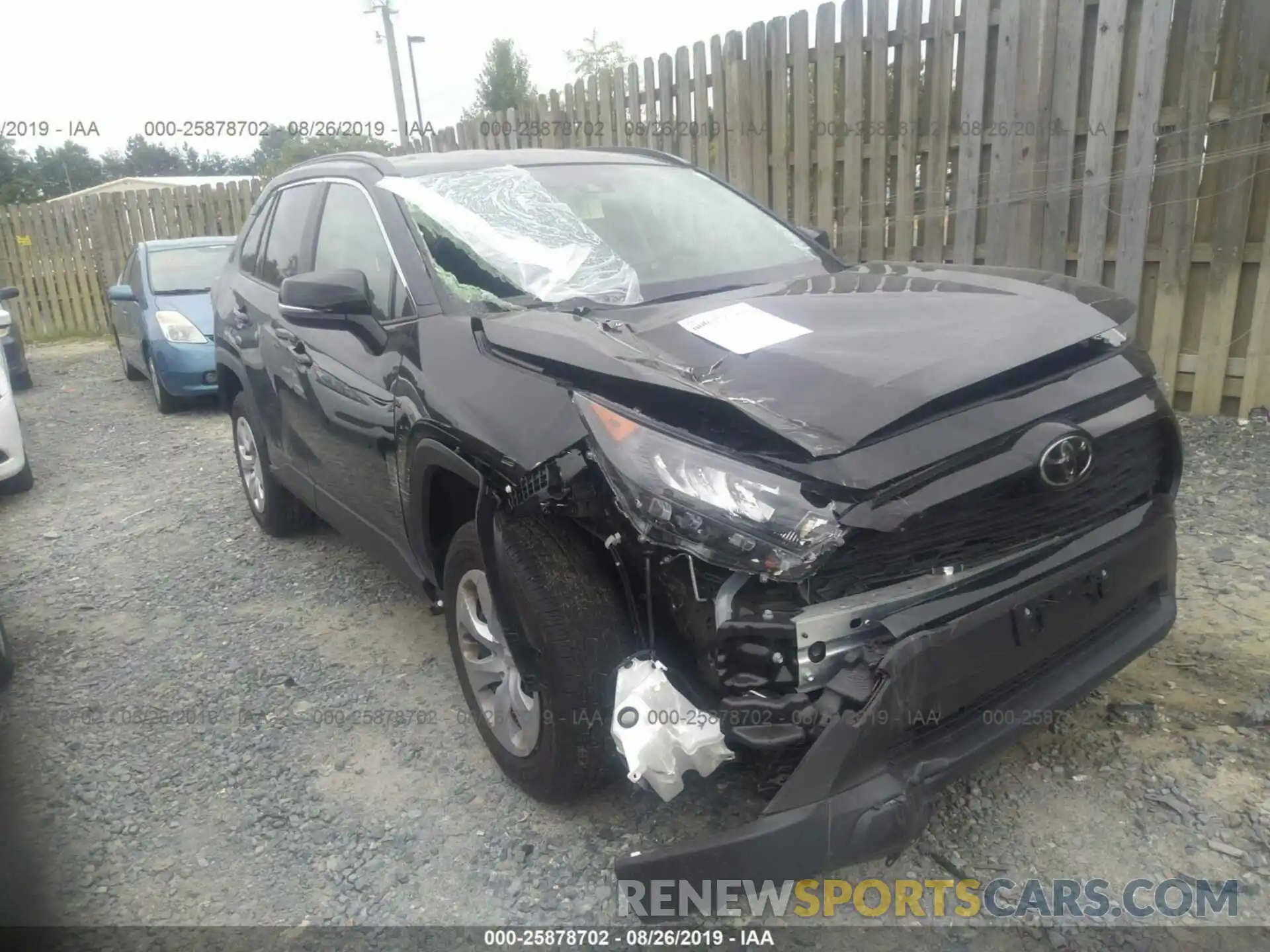 1 Photograph of a damaged car JTMG1RFV8KJ005138 TOYOTA RAV4 2019