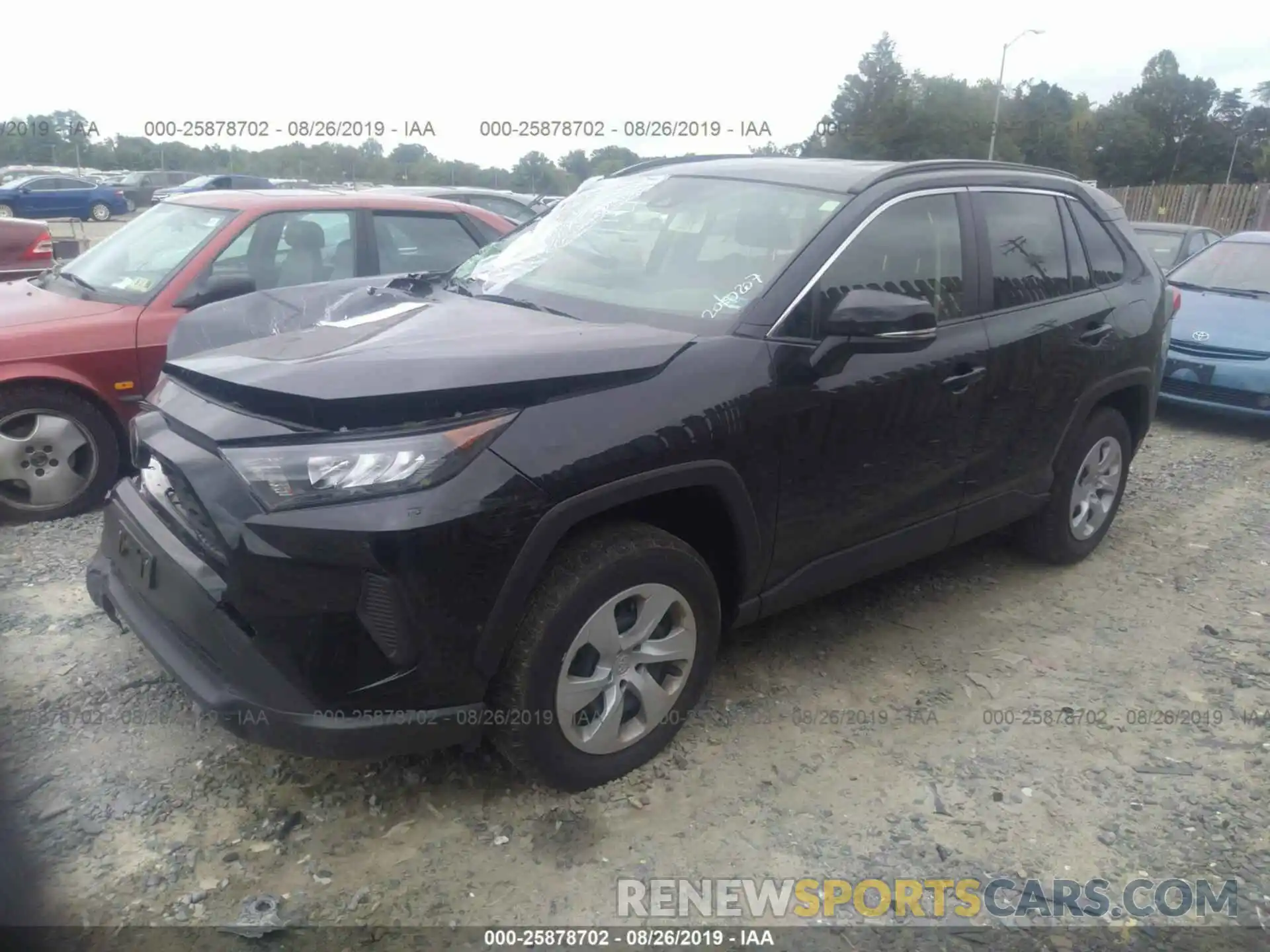 2 Photograph of a damaged car JTMG1RFV8KJ005138 TOYOTA RAV4 2019