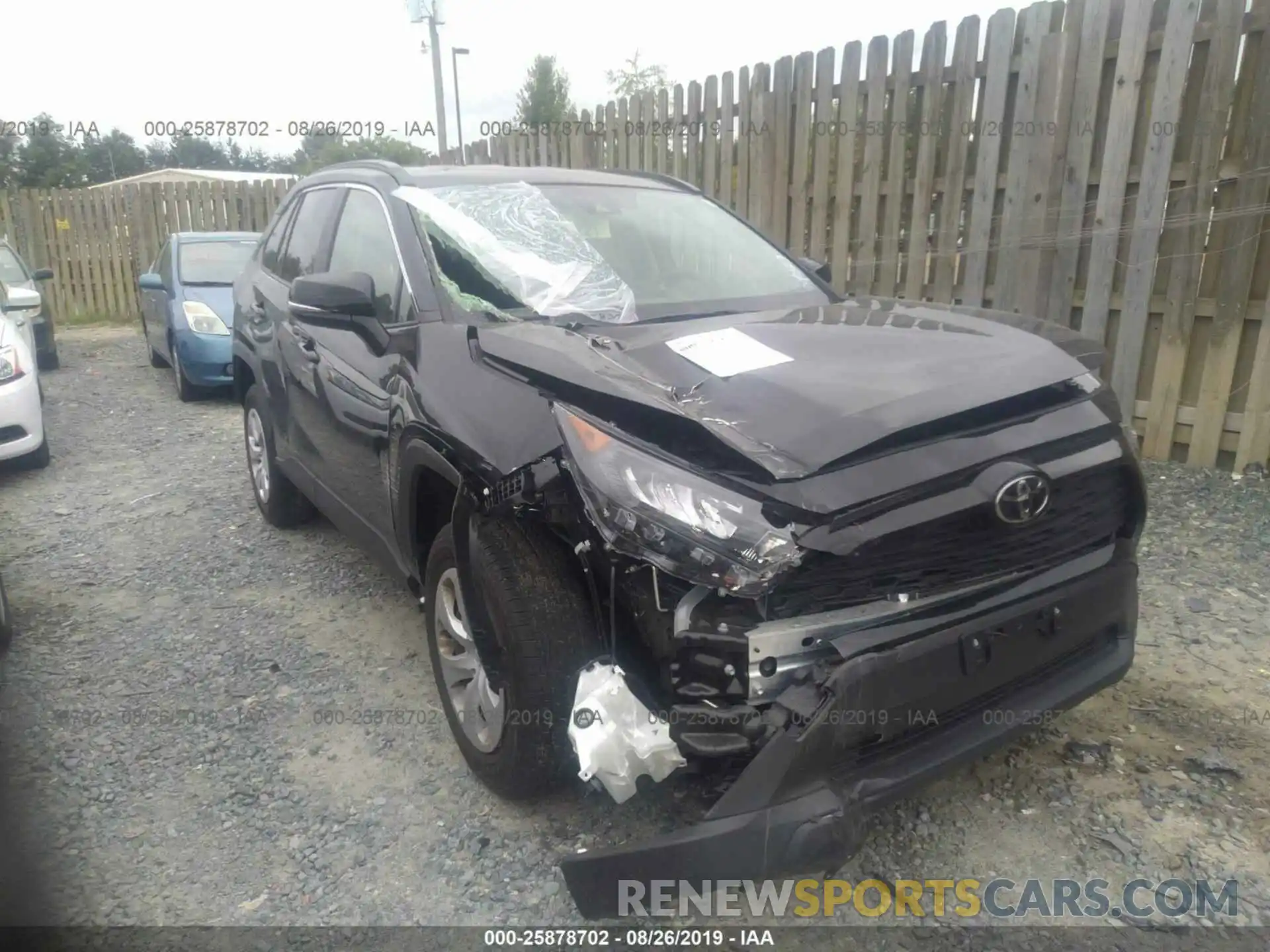 6 Photograph of a damaged car JTMG1RFV8KJ005138 TOYOTA RAV4 2019