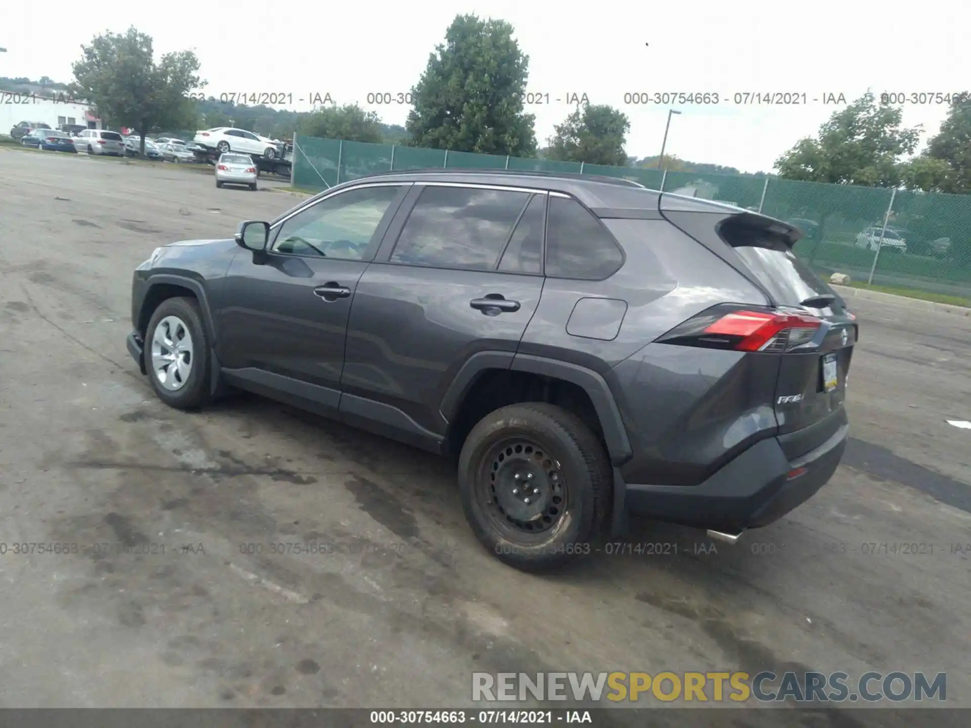 3 Фотография поврежденного автомобиля JTMG1RFV8KJ011957 TOYOTA RAV4 2019