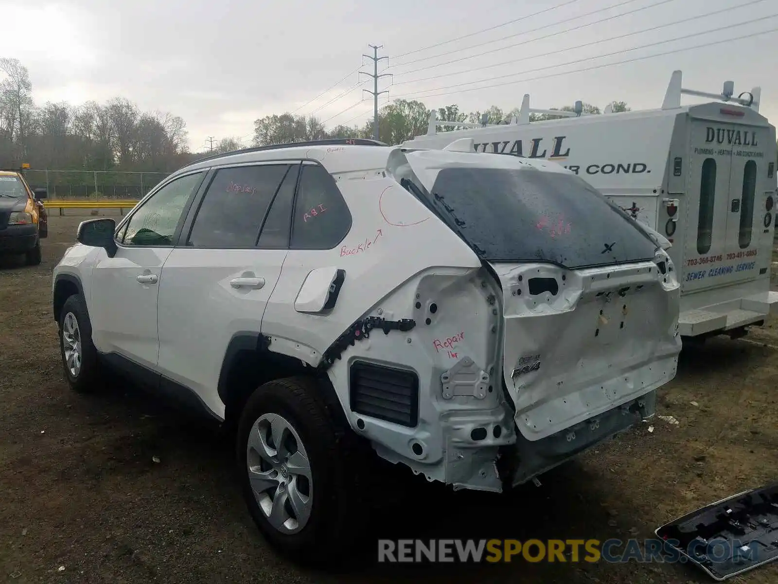 3 Photograph of a damaged car JTMG1RFV8KJ012722 TOYOTA RAV4 2019