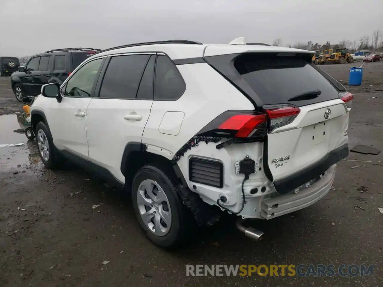 3 Фотография поврежденного автомобиля JTMG1RFV8KJ017340 TOYOTA RAV4 2019