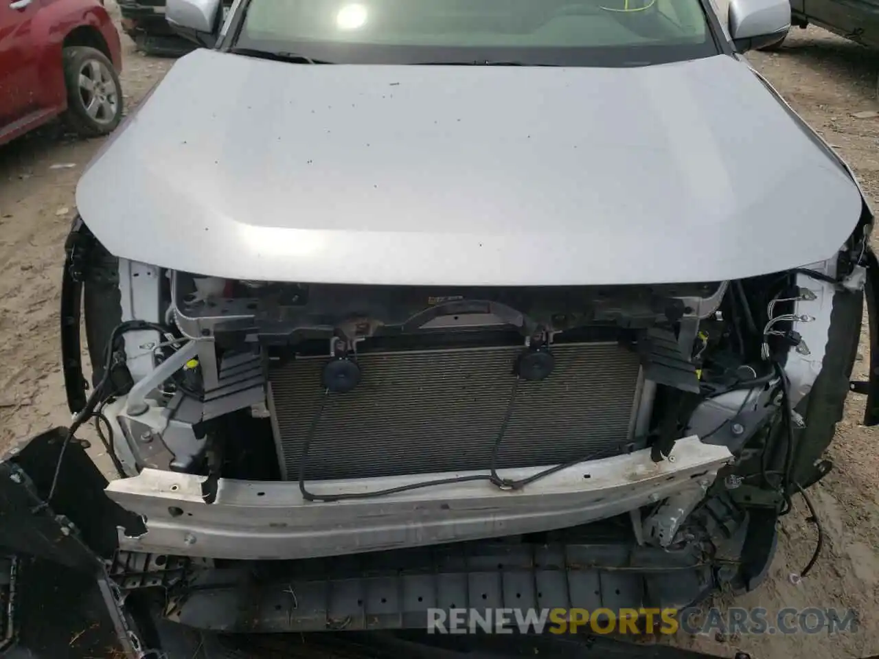 9 Photograph of a damaged car JTMG1RFV9KD006877 TOYOTA RAV4 2019